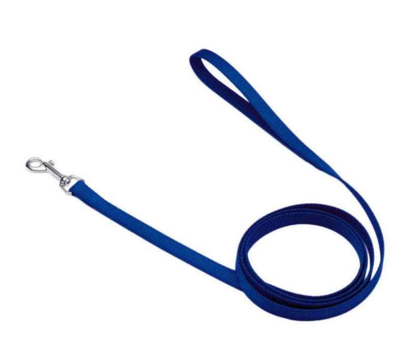 Coastal Single-Ply Nylon Dog Leash Blue, 1ea/5/8 In X 4 ft