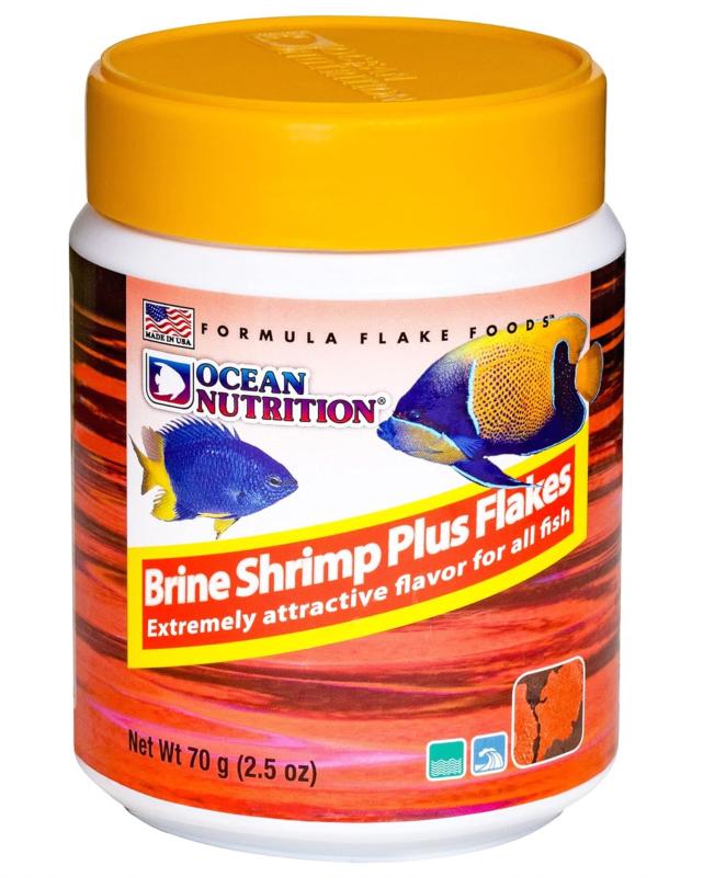 Ocean Nutrition Brine Shrimp Plus Flakes Fish Food 1ea/2.5 oz