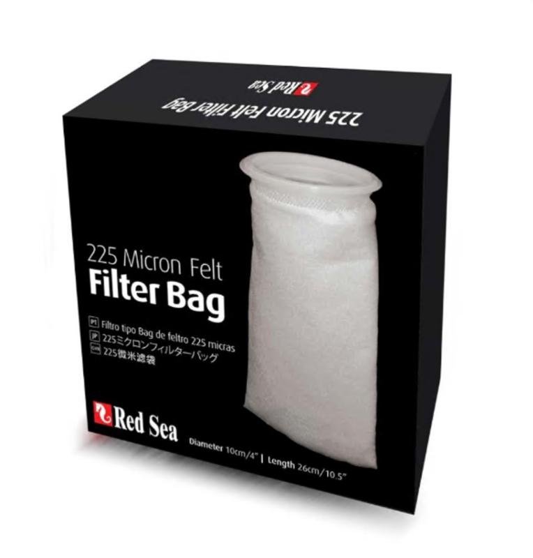Red Sea Reefer Fine Felt Filter Socks White, 1ea/4 In X 10.5 in