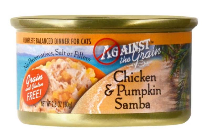 Against the Grain Chicken & Pumpkin Samba Dinner Wet Cat Food