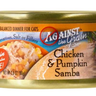 Against the Grain Chicken & Pumpkin Samba Dinner Wet Cat Food