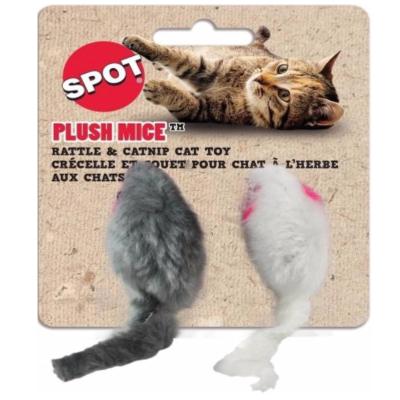 Spot Plush Mice Rattle & Catnip Cat Toy