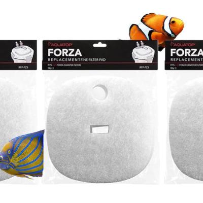Aquatop FORZA Fine Filter Pad with Bag and Head For FZ9 Models, White, 1ea/3 pk