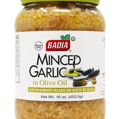 Badia Minced Garlic in Olive Oil, 16 oz