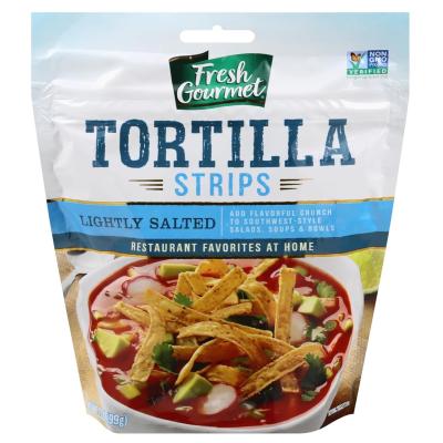 Fresh Gourmet Tortilla Strips Lightly Salted 3.5 ct