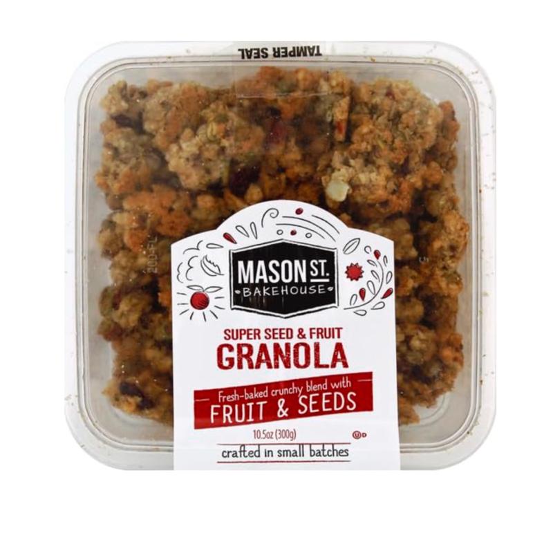 Mason Street Bakehouse Super Seed Granola Tub 10.5oz