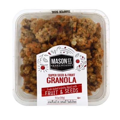 Mason Street Bakehouse Super Seed Granola Tub 10.5oz